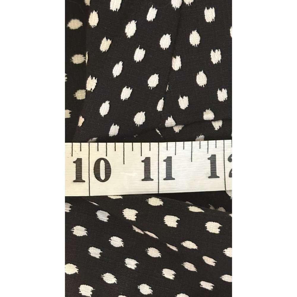 NWT‎ Chico's So Slimming Brigitte   Dot Black/white Size 3(U.S. 16) Capri Pant - Picture 8 of 10